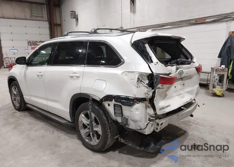 2018 Toyota Highlander Limited Platinum z USA, uszkodzony, nr VIN 5TDDZRFH3JS827093